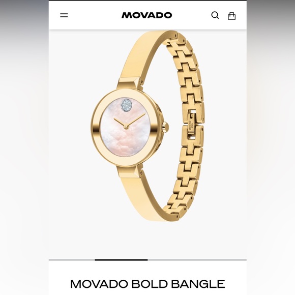 Movado Accessories - Movado BOLD bangle! Gold